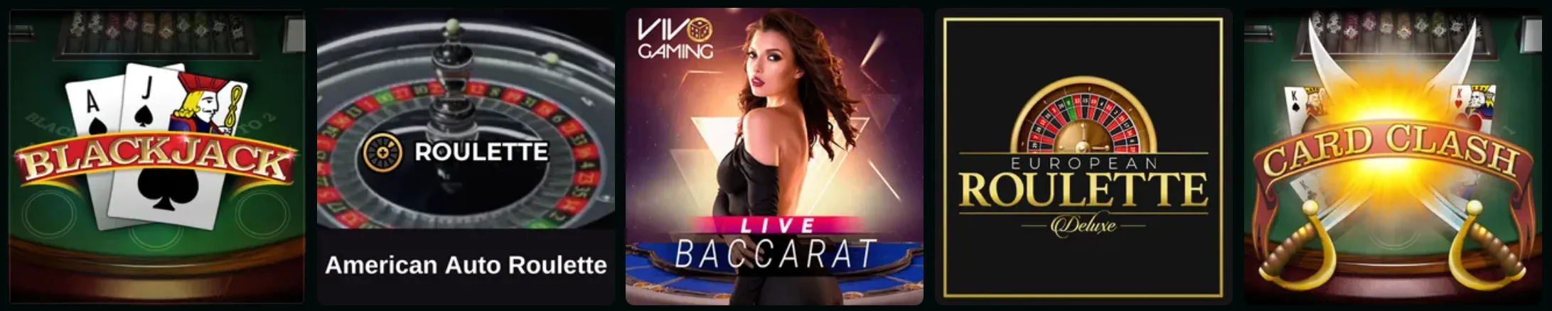 True Fortune Casino Table Games